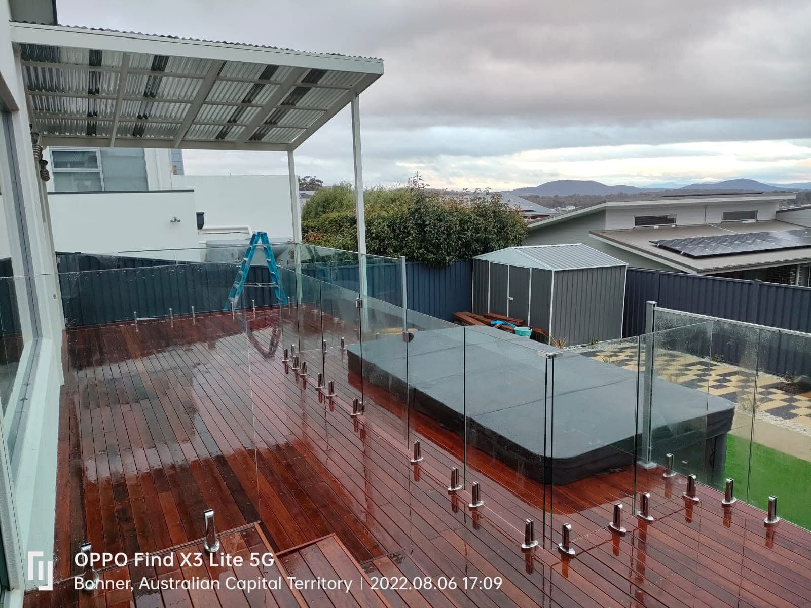 Custom designed timber deck Sydney NSW
