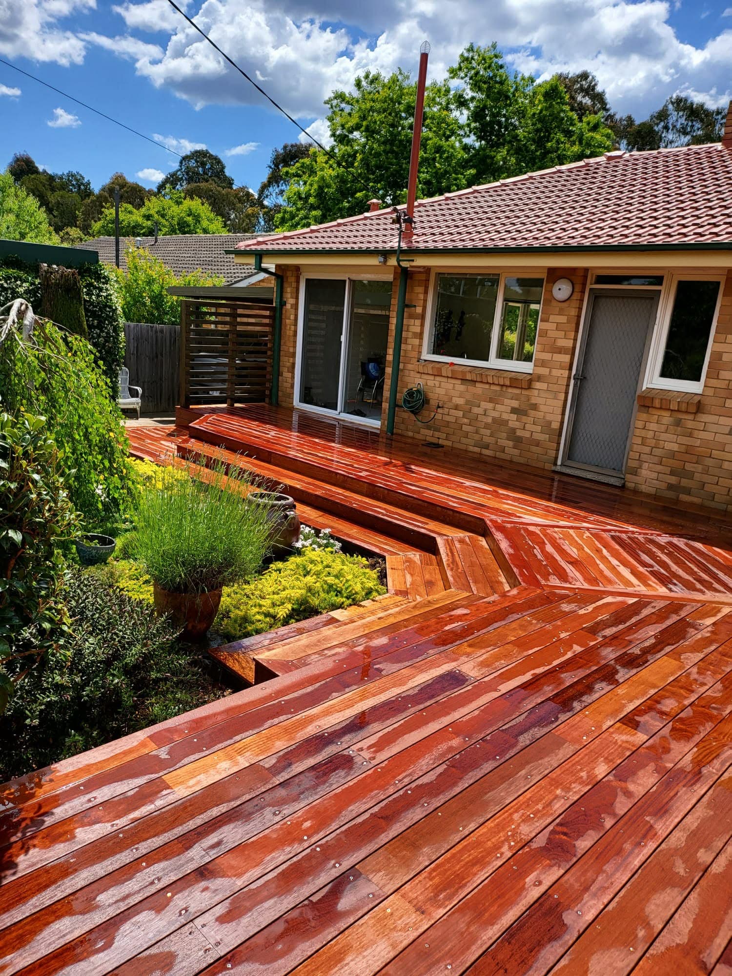 New deck construction Sydney residential project